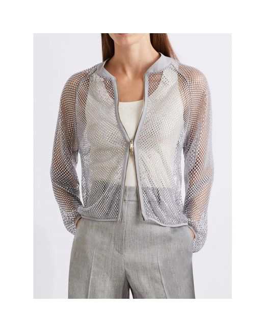 Light Jackets Marella en coloris Gray