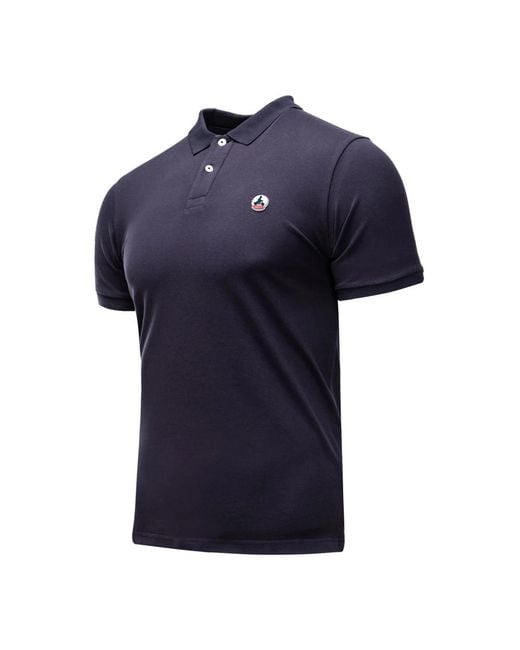 J.O.T.T Tops ,Blauw ,Katoen Marbella Polo Shirt in het Blue voor heren