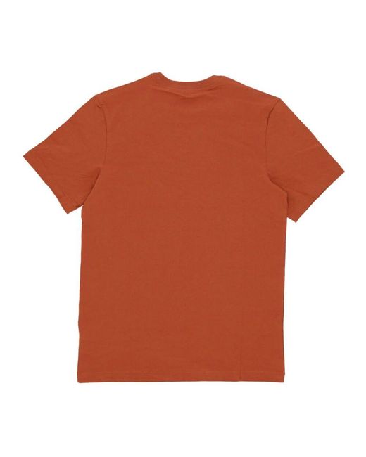 Nike Dark russet club tee kurzarm in Orange für Herren