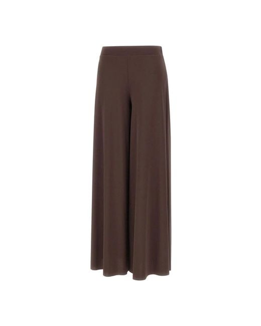 Kaos Brown Wide Trousers