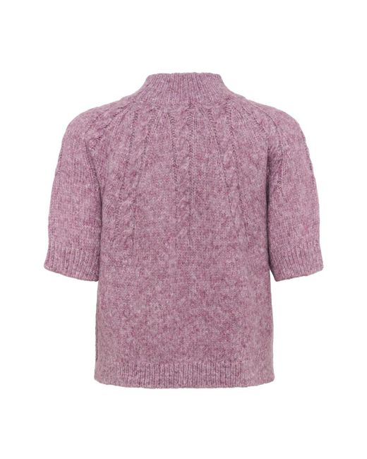Kaffe Truien & Vesten ,Roze ,Blouses in het Purple