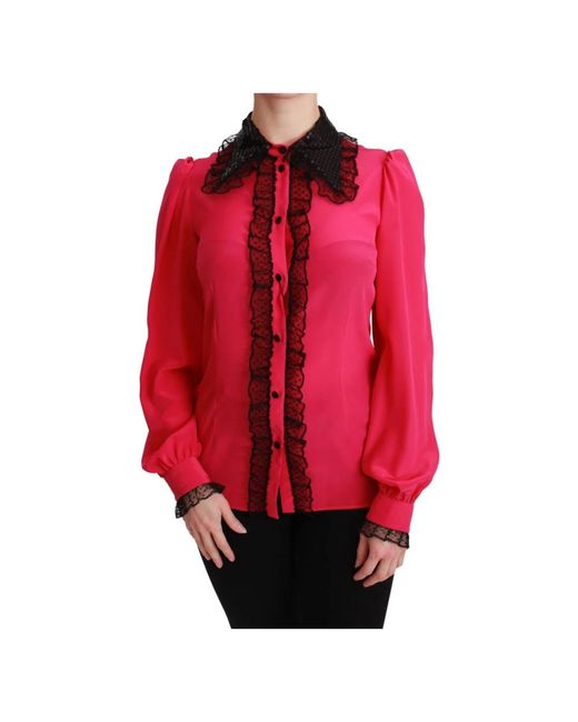 Dolce & Gabbana Red Shirts