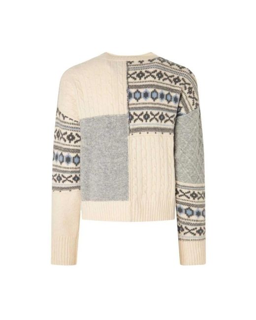 Pepe Jeans Multicolor Round-Neck Knitwear