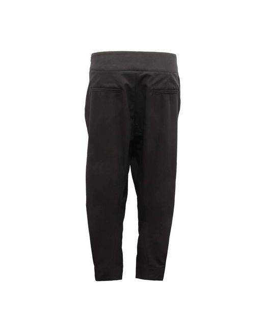 Ixos Black Tapered Trousers