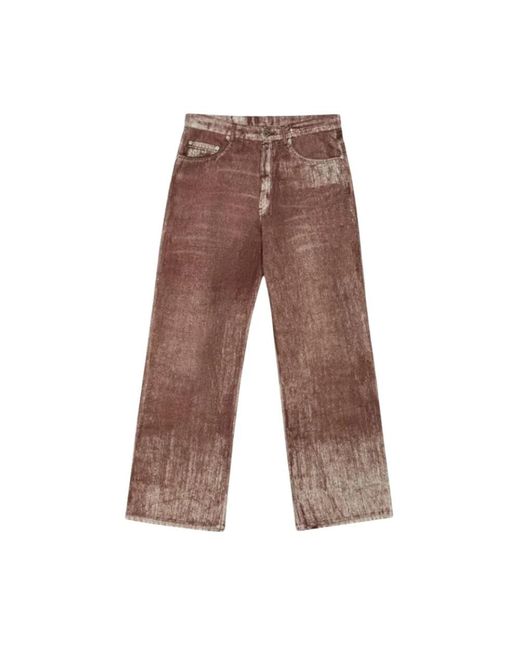 Camper Brown Straight Jeans for men