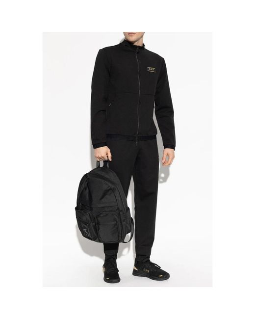 Zip-Throughs EA7 de hombre de color Black