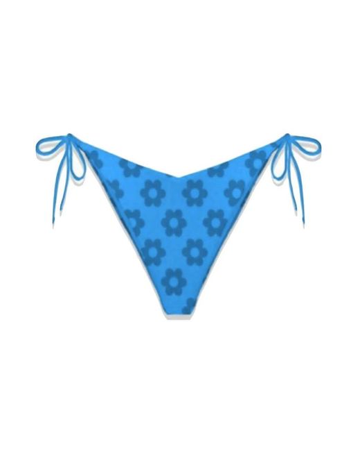Mc2 Saint Barth Badmode ,Blauw ,Braziliaanse Spons Bikini Zwemkleding in het Blue