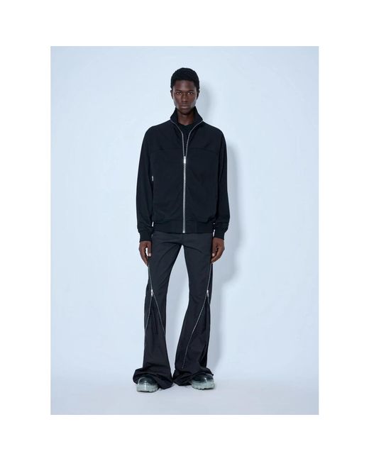Rick Owens Blue Zip-Throughs for men