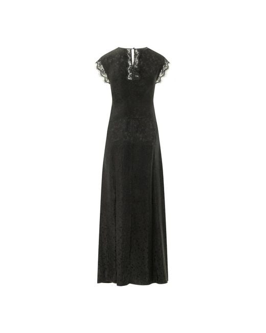 Pinko Black Maxi Dresses