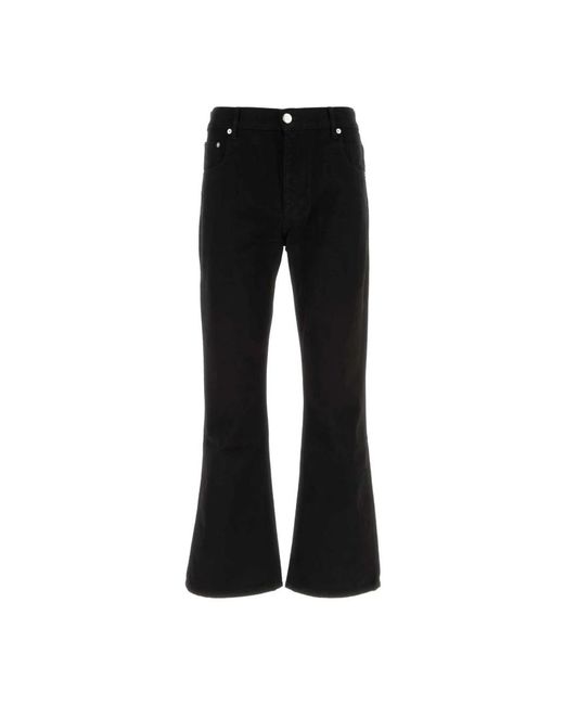 Ernest W. Baker Black Flared Jeans for men