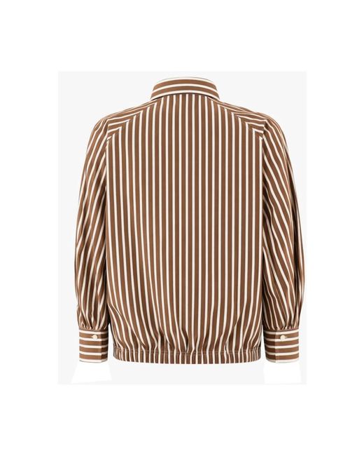Brunello Cucinelli Brown Shirts