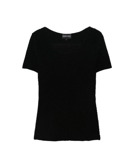 Emporio Armani Black T-Shirts