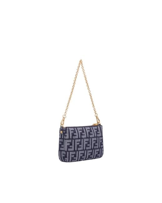 Fendi White Shoulder Bags