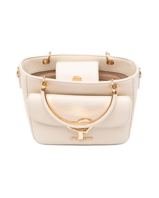 Love Moschino Natural Handbags