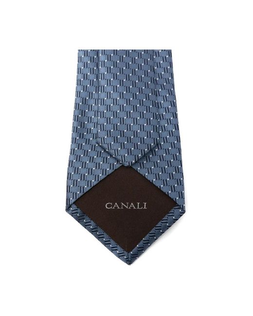 Canali Blue Ties for men