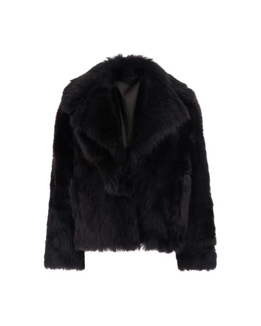 Blancha Toscana Shearling Jas in het Black