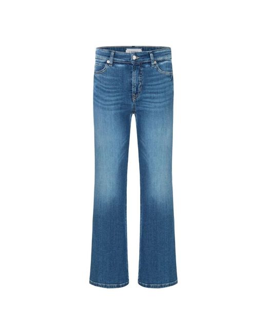 Cambio Blue Bootcut Jeans