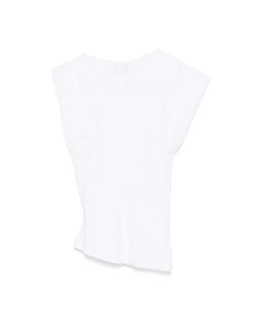 Isabel Marant Overhemden ,Wit ,Katoen Maisan T-Shirt in het White
