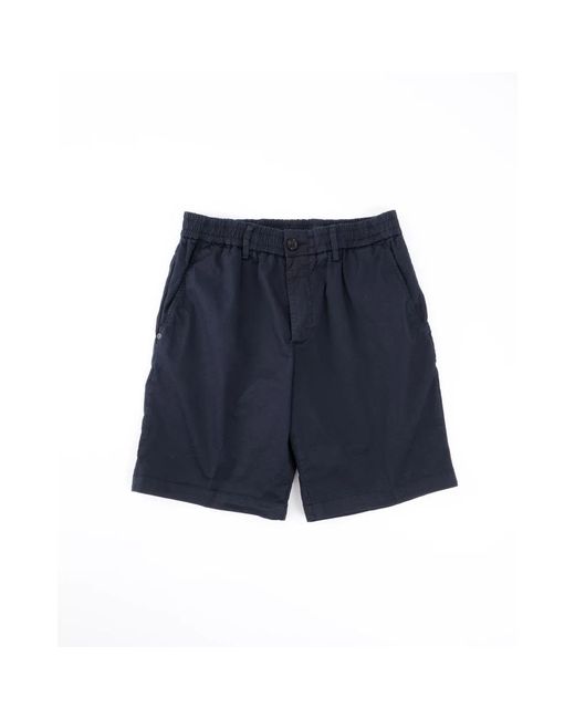 White Sand Blue Casual Shorts for men