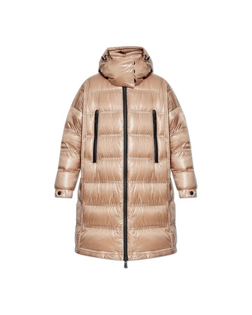 Down Coats Moncler de color Natural