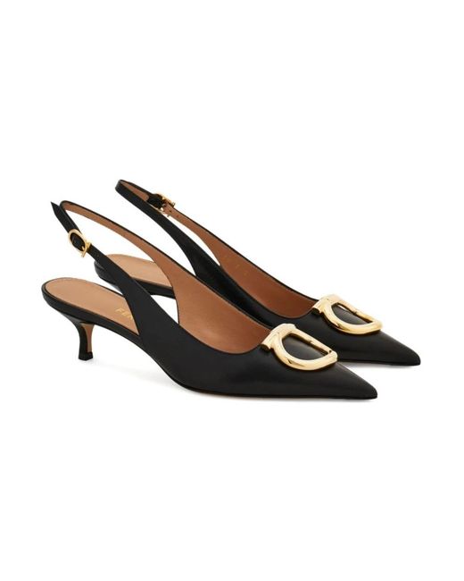 Ferragamo Black Pumps
