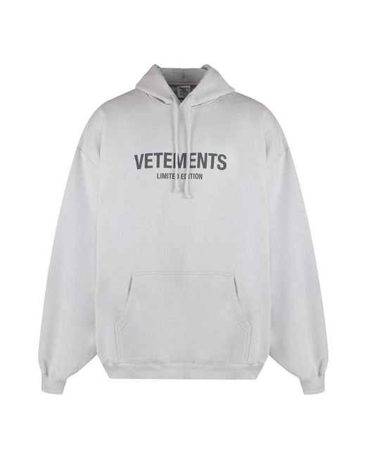 Vetements Hoodies in het Gray voor heren