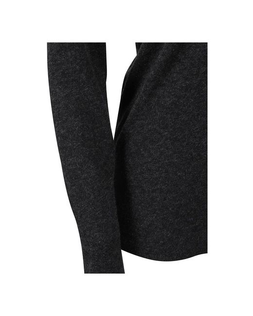 Majestic Filatures Long Sleeve Tops in het Black