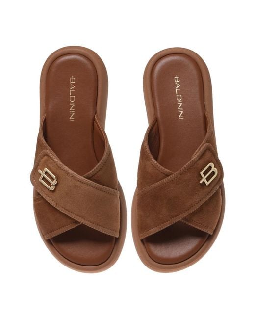 Baldinini Brown Sliders