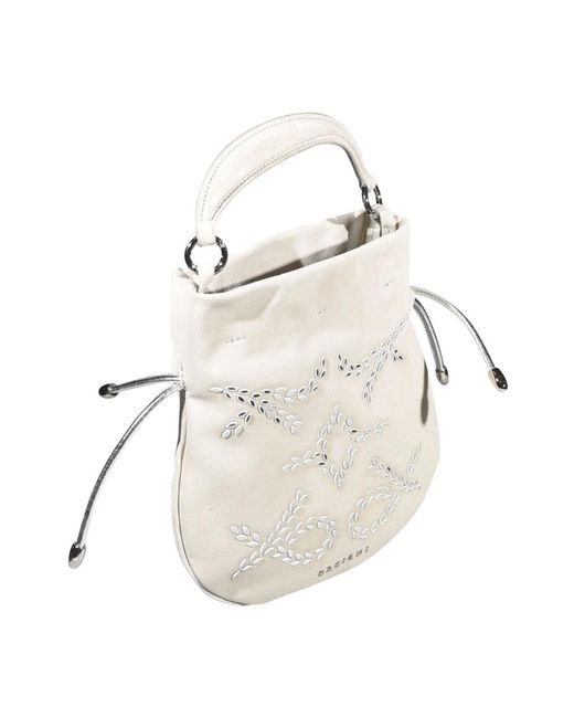Orciani White Handbags