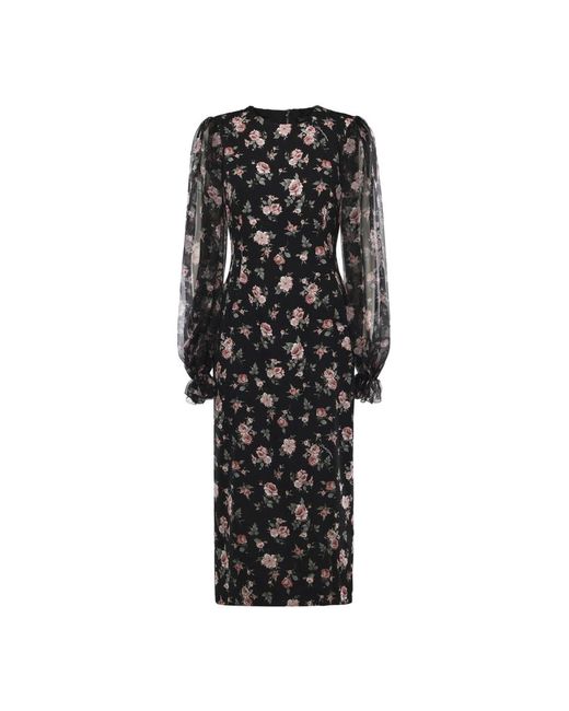 Dolce & Gabbana Black Midi Dresses