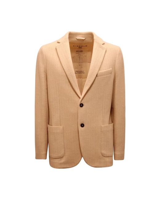 Circolo 1901 Natural Blazers for men