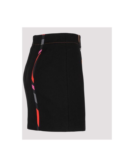 Skirts > short skirts Emilio Pucci en coloris Black