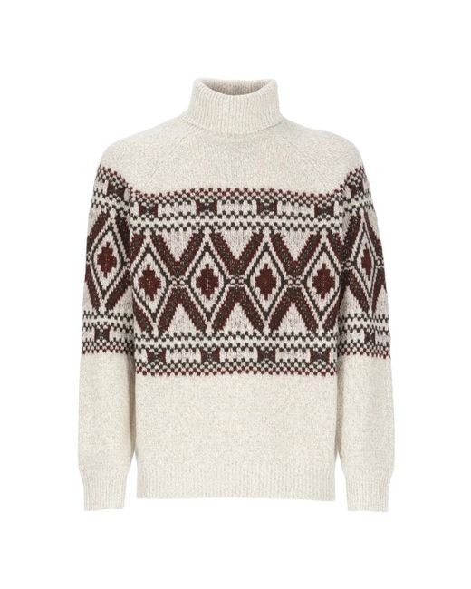 Turtlenecks Brunello Cucinelli pour homme en coloris Multicolor