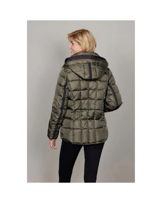Junge Jassen ,Groen ,Nylon Margit Jacket in het Green