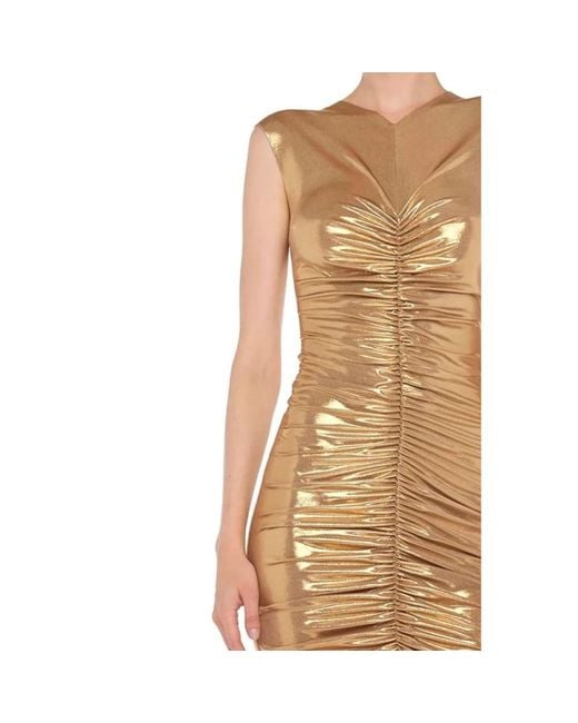 Norma Kamali Natural Party Dresses