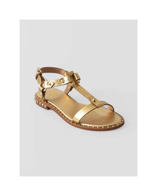 Flat Sandals di Ash in Metallic