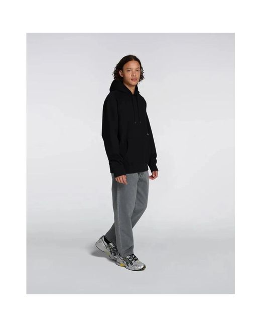Edwin Mood Hoodie in het Black voor heren