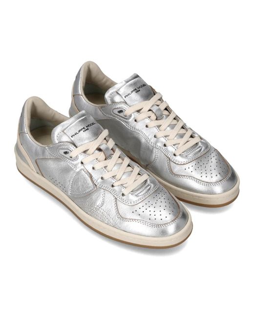 Philippe Model White Sneakers