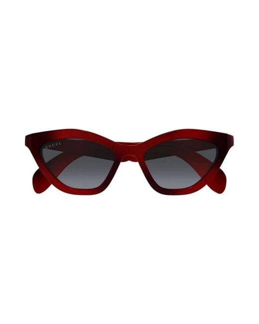 Gucci Red Sunglasses