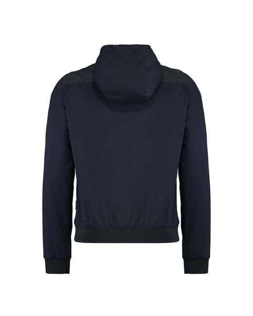 Moorer Blue Leather Jackets for men