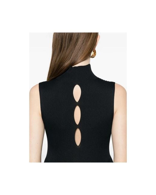 CFCL Black Knitted Dresses