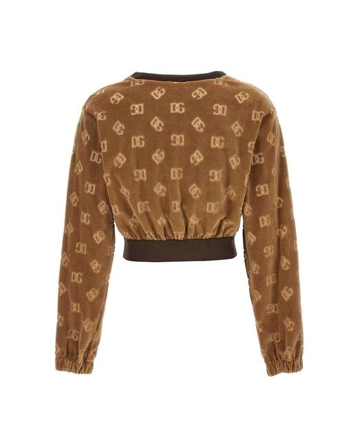 Dolce & Gabbana Brown Sweatshirts