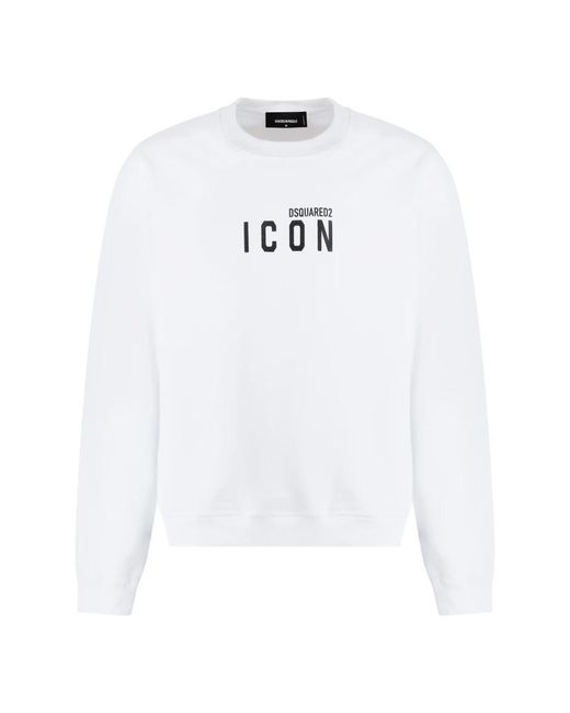 DSquared² White Sweatshirts for men