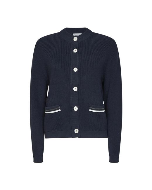 Cardigans Brunello Cucinelli de color Blue