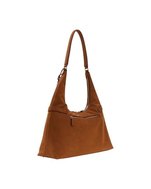 Guess Brown Shoulder Bags