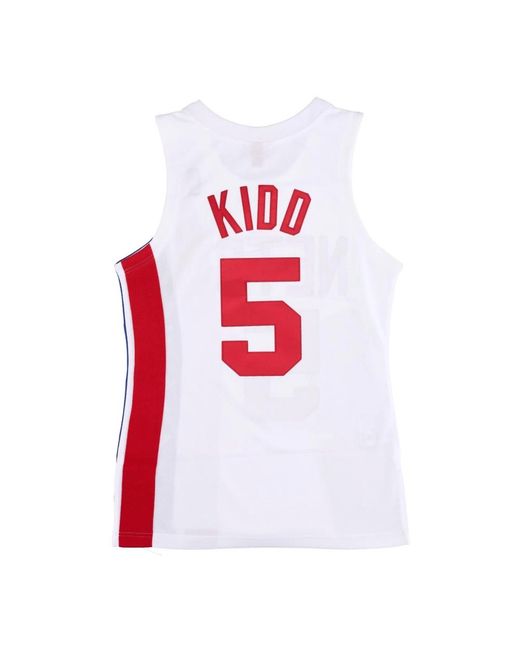 Mitchell & Ness White Sleeveless Tops for men