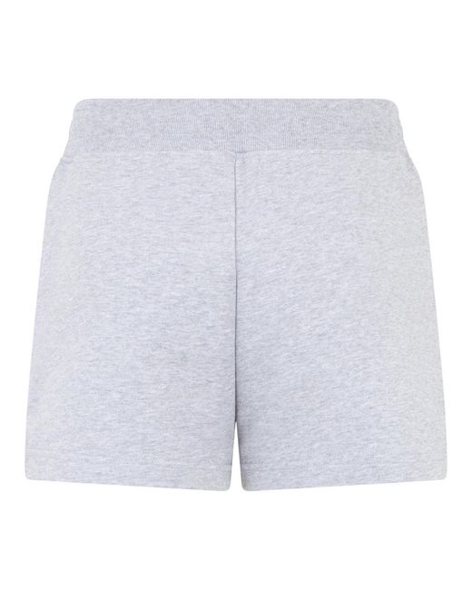 Moschino Elegante Lichtgewicht Stoffen Shorts in het Blue