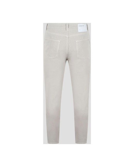 Slim-Fit Trousers di Department 5 in Gray da Uomo