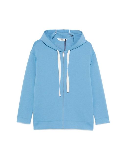 Max Mara Blue Zip-Throughs