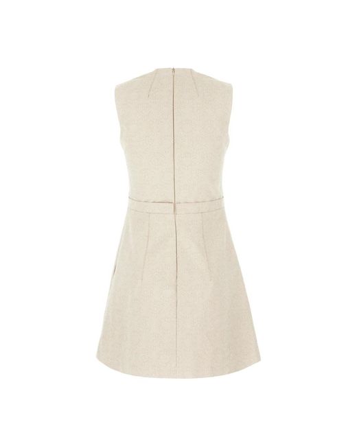 Patou Natural Short Dresses